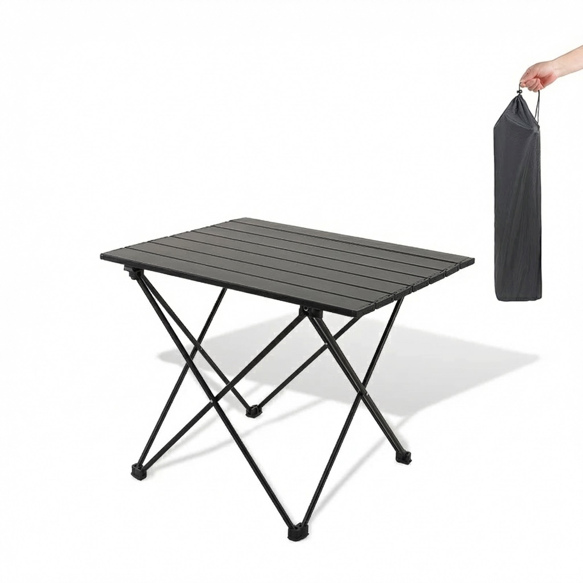aluminium campingtisch klapptisch Outdoor Camping Klapptisch Aluminium Faltbarer Picknick BBQ Tisch Trag – CampLuna