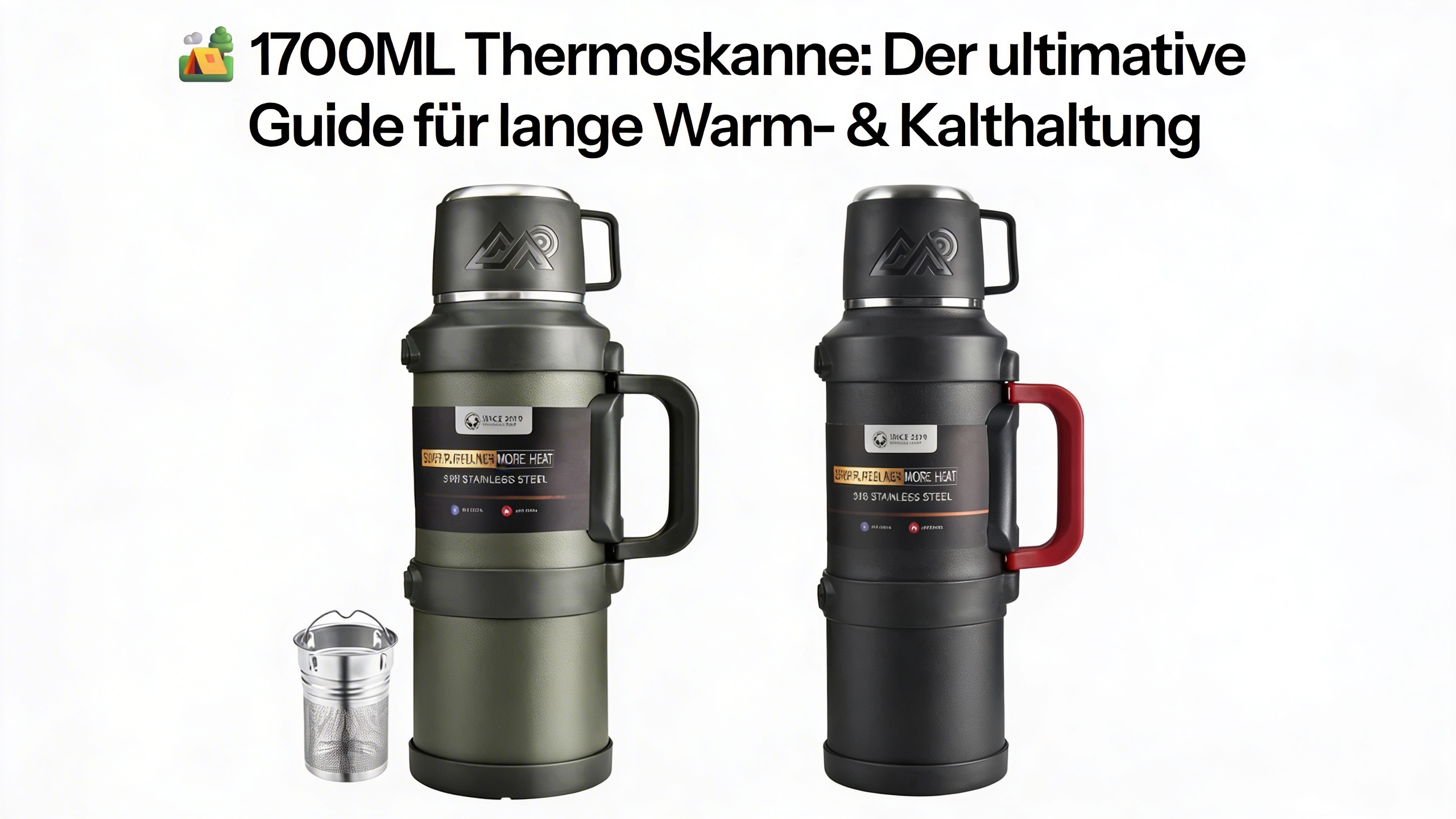 🏕️ 1700ML Thermoskanne: Der ultimative Guide für lange Warm- & Kalthaltung